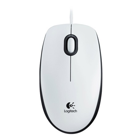 Miška LOGITECH M100, bela
