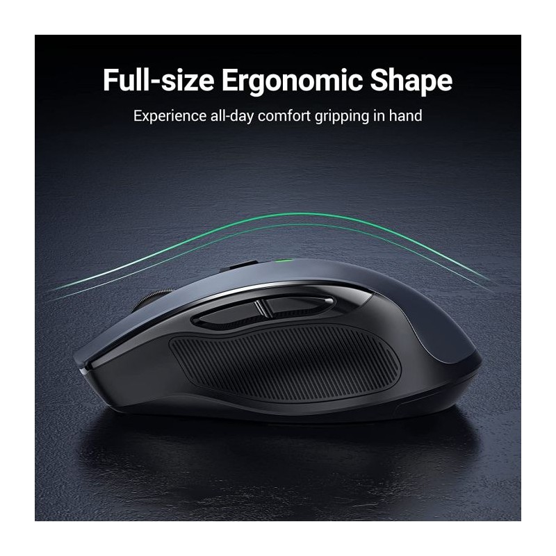 Miška brezžična Ugreen, ergonomska, tiha, 90545