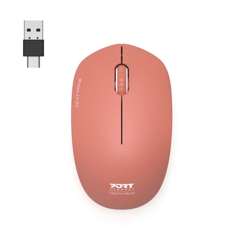 Miška USB PORT WL, rdeča