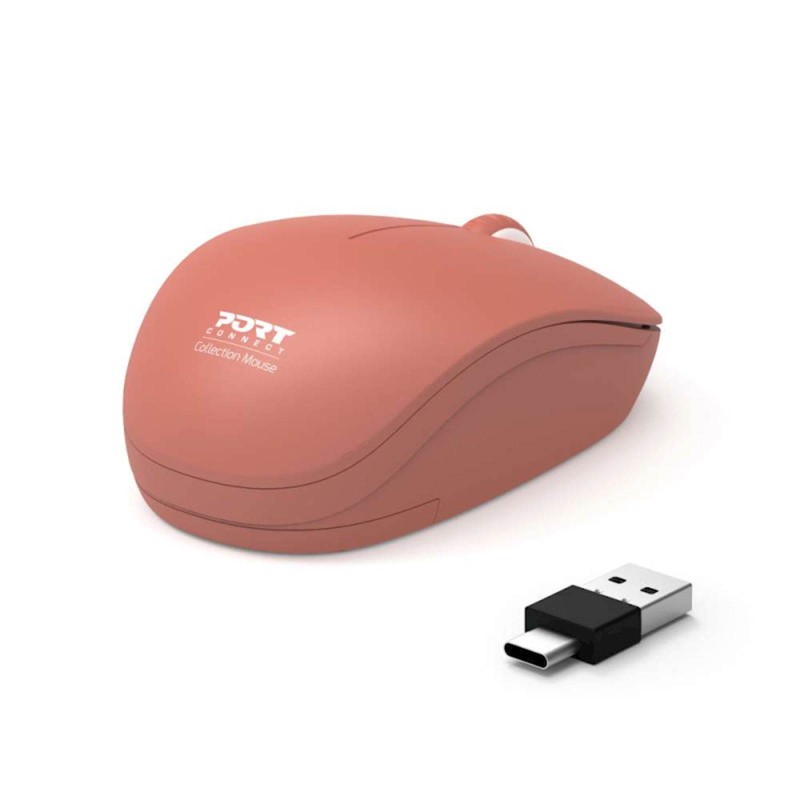 Miška USB PORT WL, rdeča