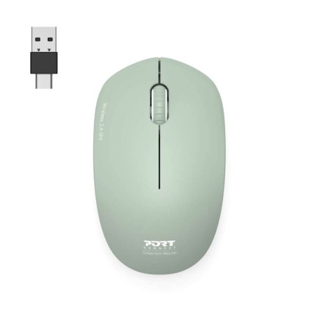 Miška USB PORT WL, zelena