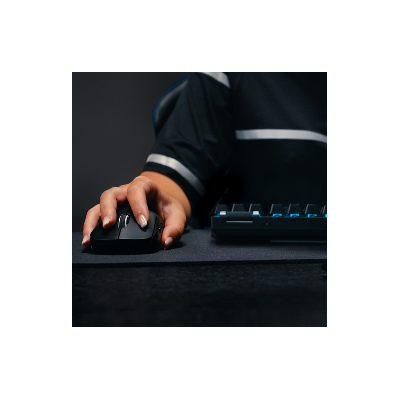 Miška Logitech G PRO X SUPERLIGHT 2, brezžična, črna