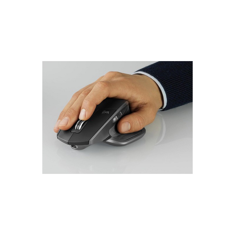 Miška Logitech MX Master 2S, Bluetooth Edition, grafitna