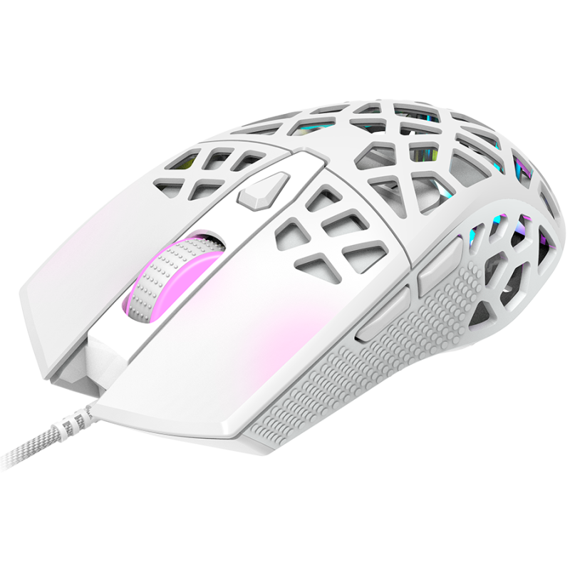 Miška CANYON Puncher GM-20, bela