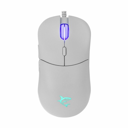 Miška WHITE SHARK BAGDEMAGUS bela, GM-5010