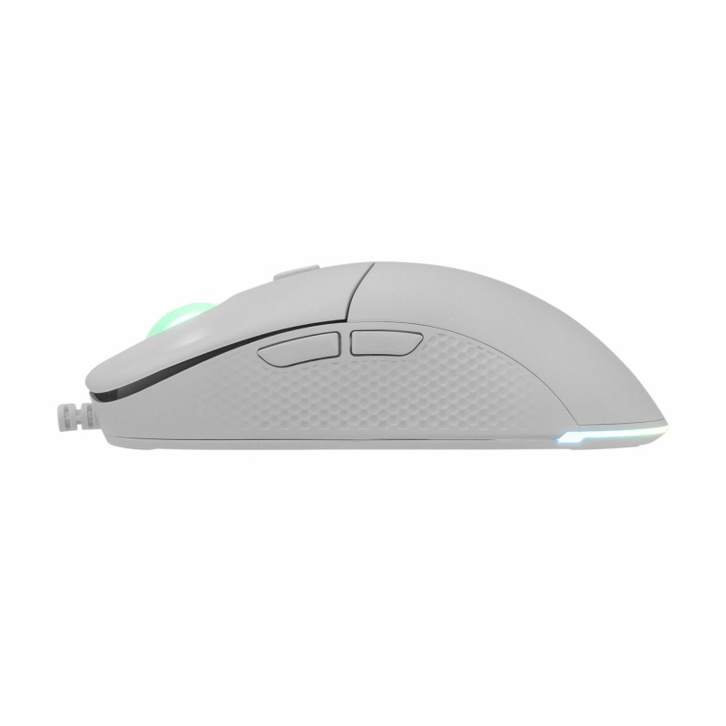 Miška WHITE SHARK BAGDEMAGUS bela, GM-5010