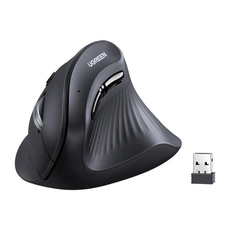Ergonomska vertikalna miška Ugreen, BlueTooth in WiFi