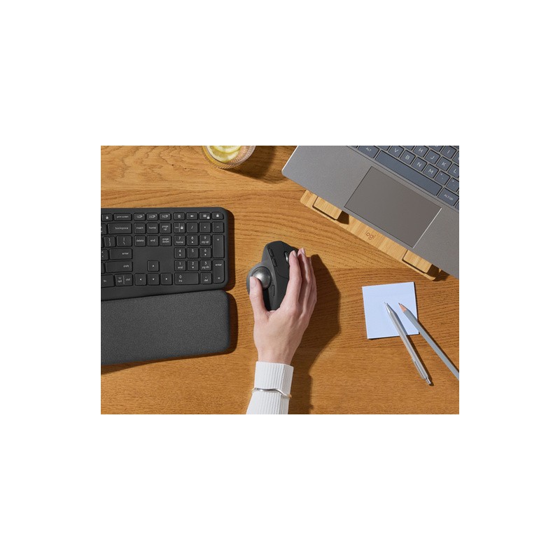 Miška Logitech MX Ergo S, grafitna