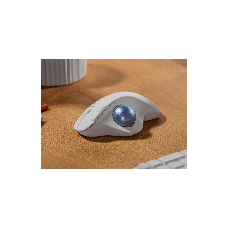 MIška Logitech M575 S, bela