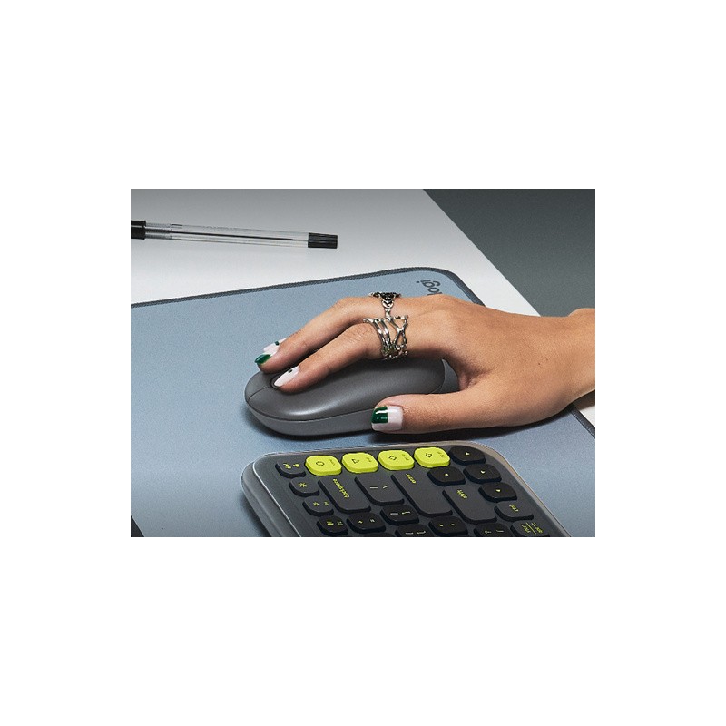 Miška Logitech POP Mouse, grafitna