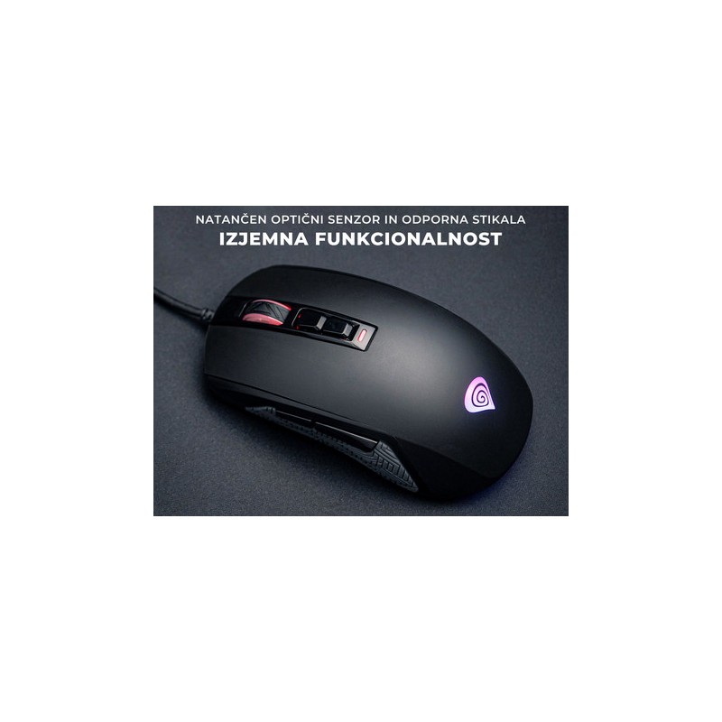 Miška Genesis Krypton 310, črna
