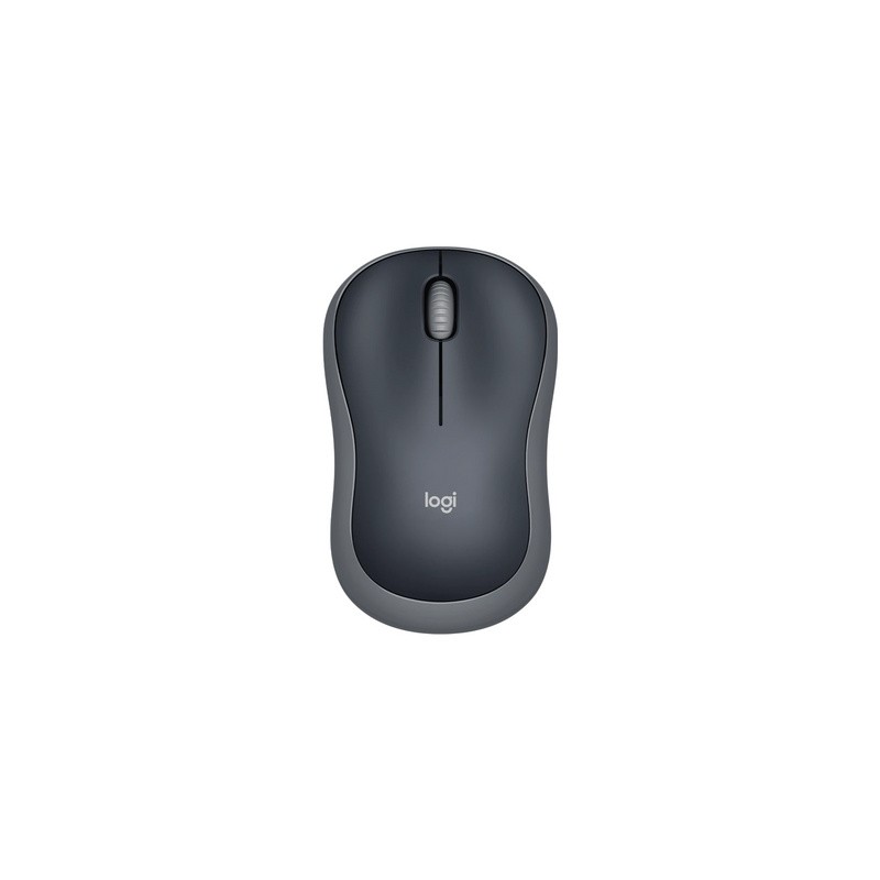 Miška Logitech M185 Wireless, siva