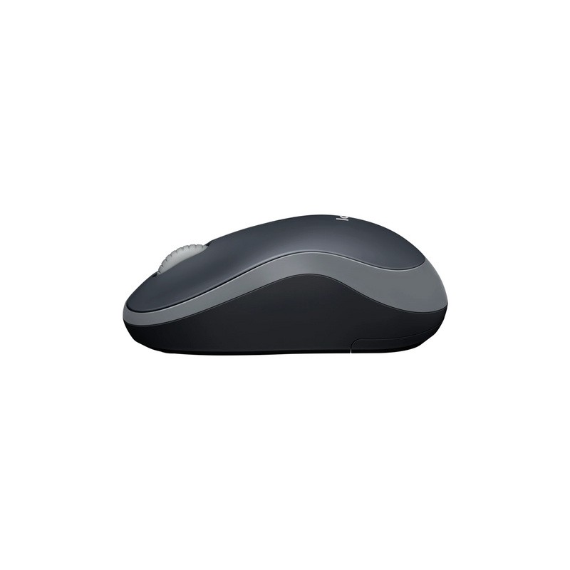 Miška Logitech M185 Wireless, siva