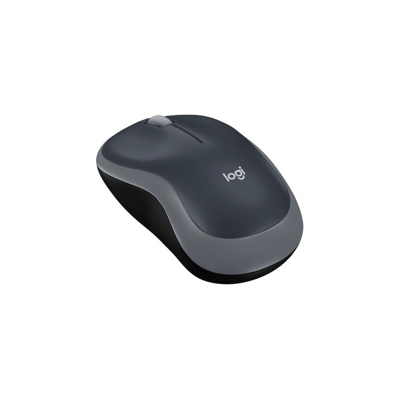 Miška Logitech M185 Wireless, siva