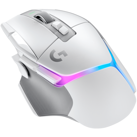 Miška LOGITECH G502 X PLUS LIGHTSPEED, bela