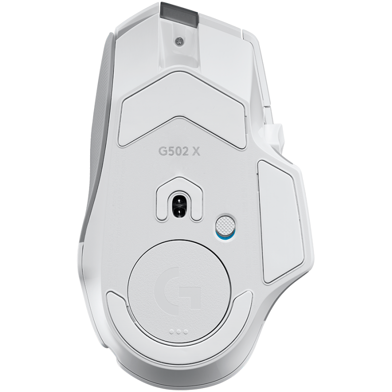 Miška LOGITECH G502 X PLUS LIGHTSPEED, bela