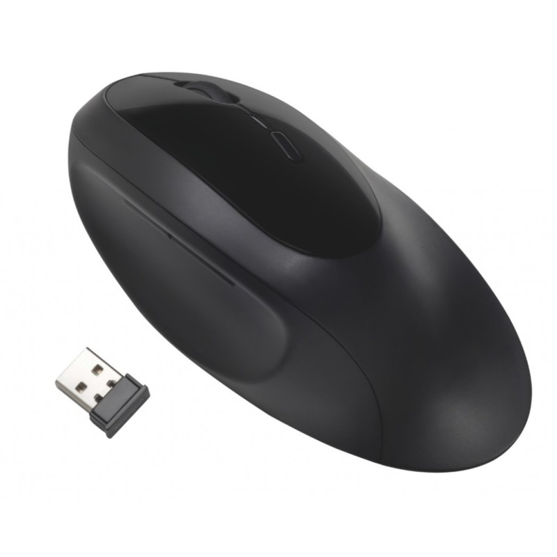 Miška Kensington Pro Fit K75404EU, ergonomska, črna