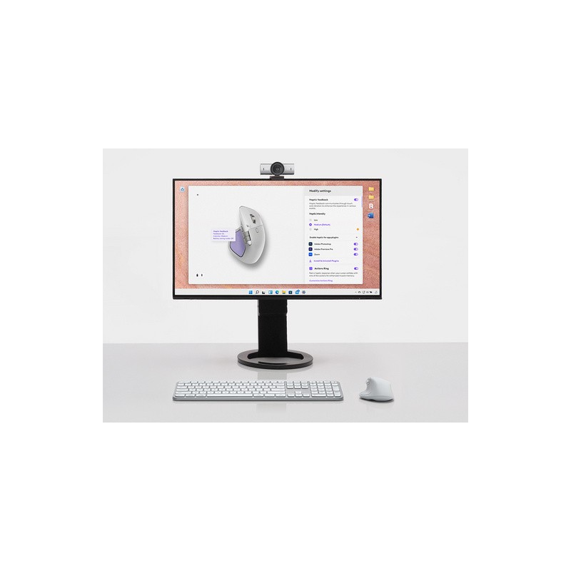Miška Logitech MX Master 4 za Mac, bela