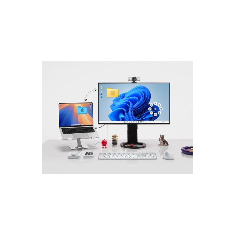 Miška Logitech MX Master 4, siva