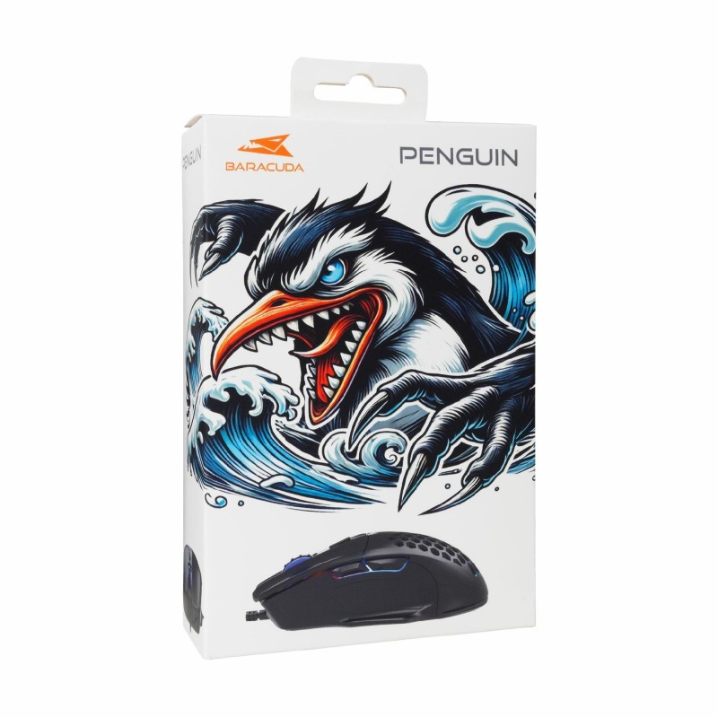 Miška BARACUDA BGM-101 PENGUIN, črna