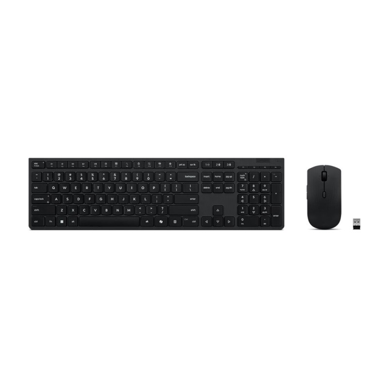 Komplet miške in tipkovnice Lenovo Professional Wireless Rechargeable Combo