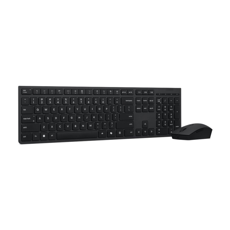 Komplet miške in tipkovnice Lenovo Professional Wireless Rechargeable Combo