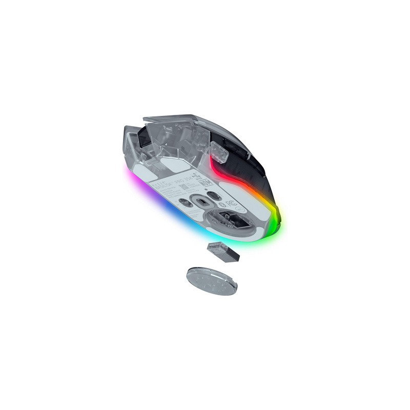 Miška Razer Basilisk V3 Pro 35K Phantom White