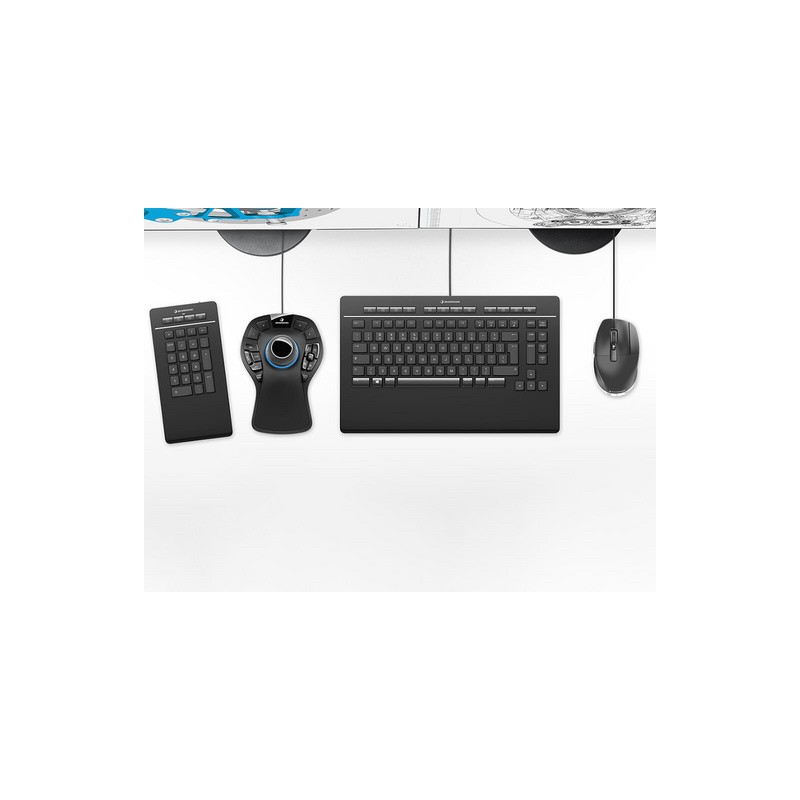 Miška USB 3Dconnexion SpaceMouse PRO, 3DX-700040