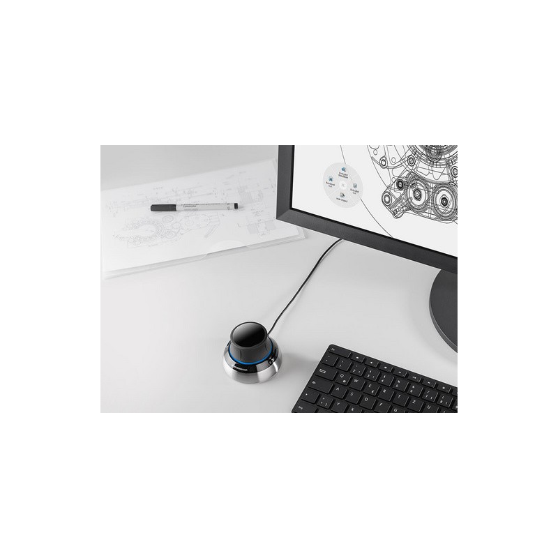 Miška USB 3Dconnexion SpaceMouse Compact, 3DX-700059