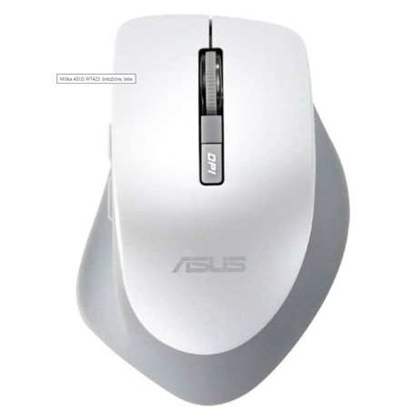 Miška brezžična ASUS WT425, bela
