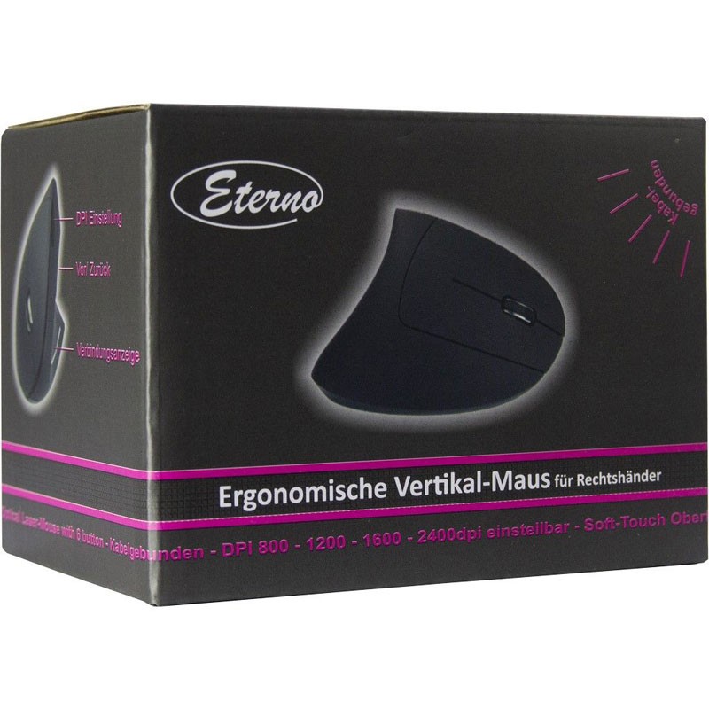 Miška USB Inter-Tech Eterno KM-206WR