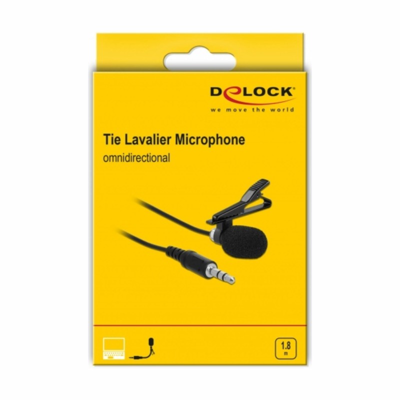 Mikrofon s sponko Delock 66279