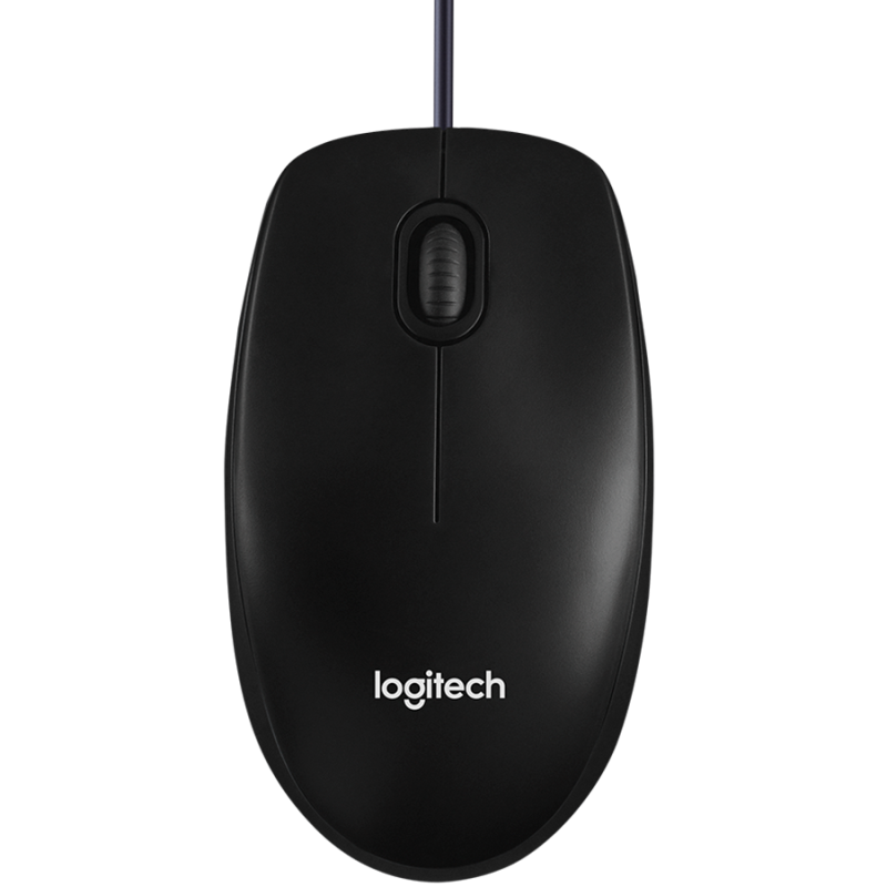 Miška optična USB Logitech B100