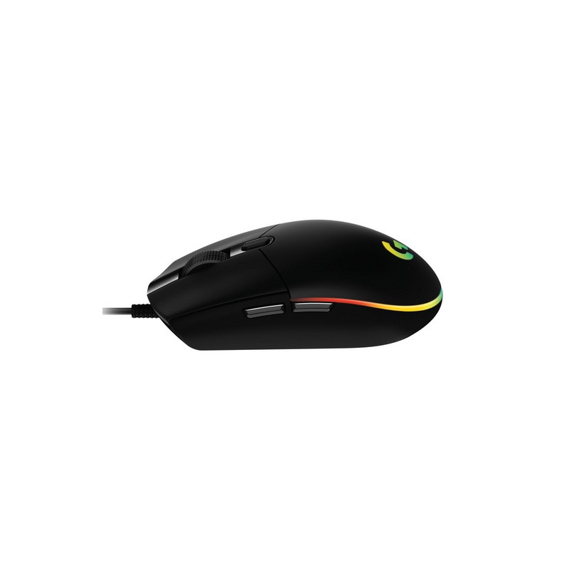 Miška Logitech G102 LIGHTSYNC, črna