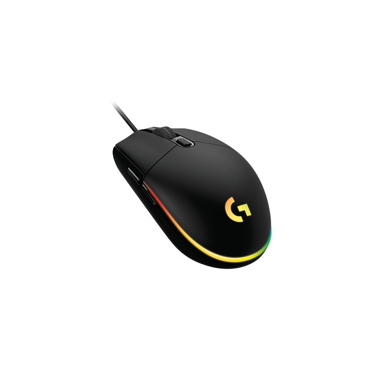 Miška Logitech G102 LIGHTSYNC, črna