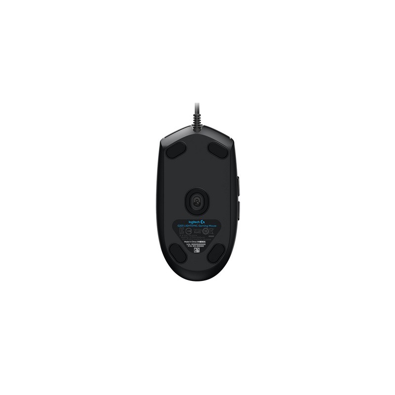 Miška Logitech G102 LIGHTSYNC, črna