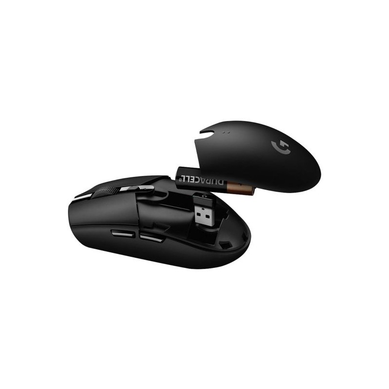 Miška Logitech G305 LIGHTSPEED Wireless Gaming, črna