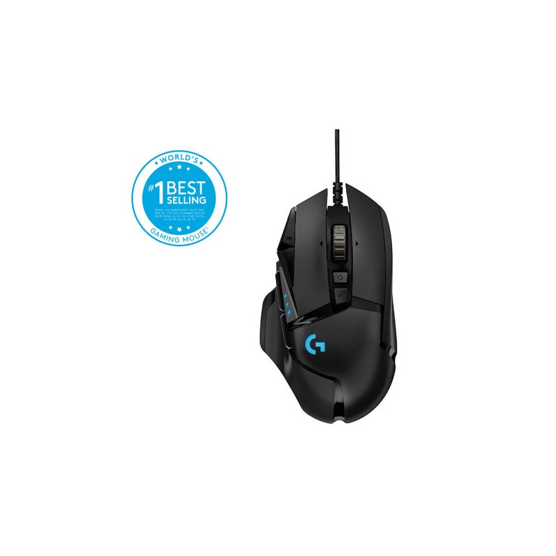 Miška USB Logitech G502 HERO, RGB
