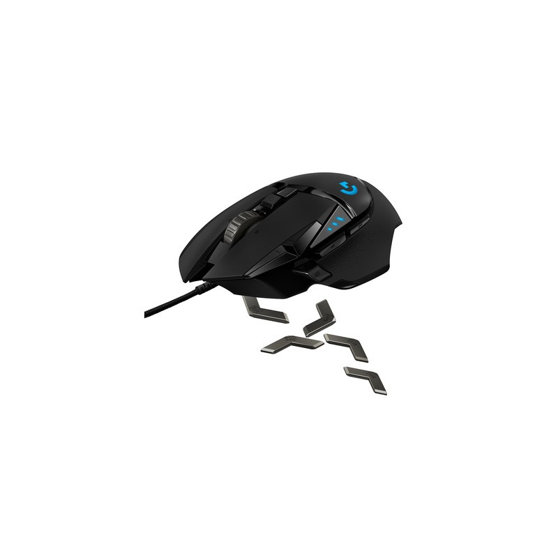 Miška USB Logitech G502 HERO, RGB
