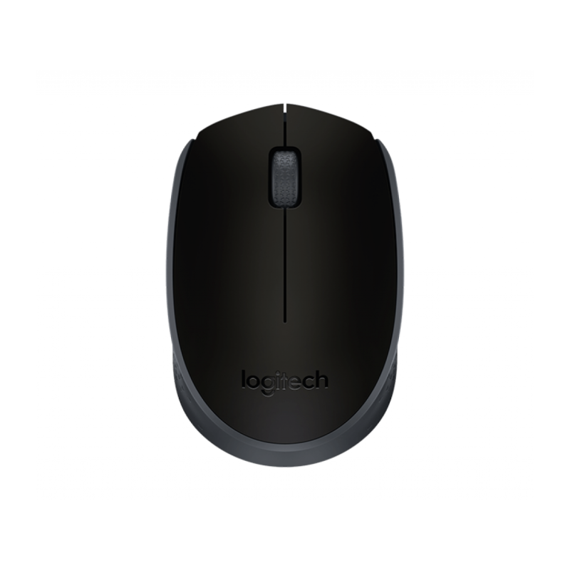 Miška za prenosnik brezžična Logitech M171, črna, 910-004424