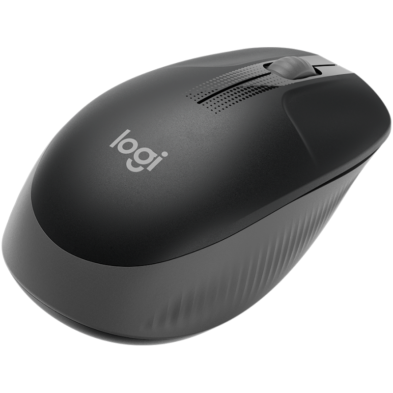 Miška Logitech M190 Wireless, siva