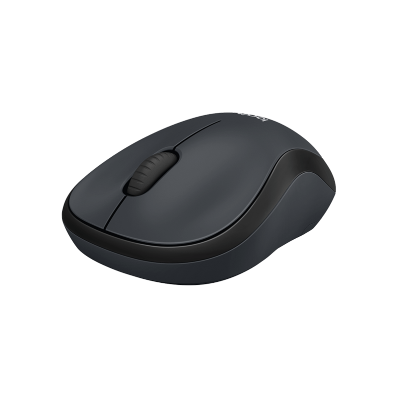 Miška brezžična optična Logitech M220 Silent, črna