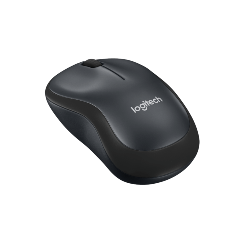 Miška brezžična optična Logitech M220 Silent, črna