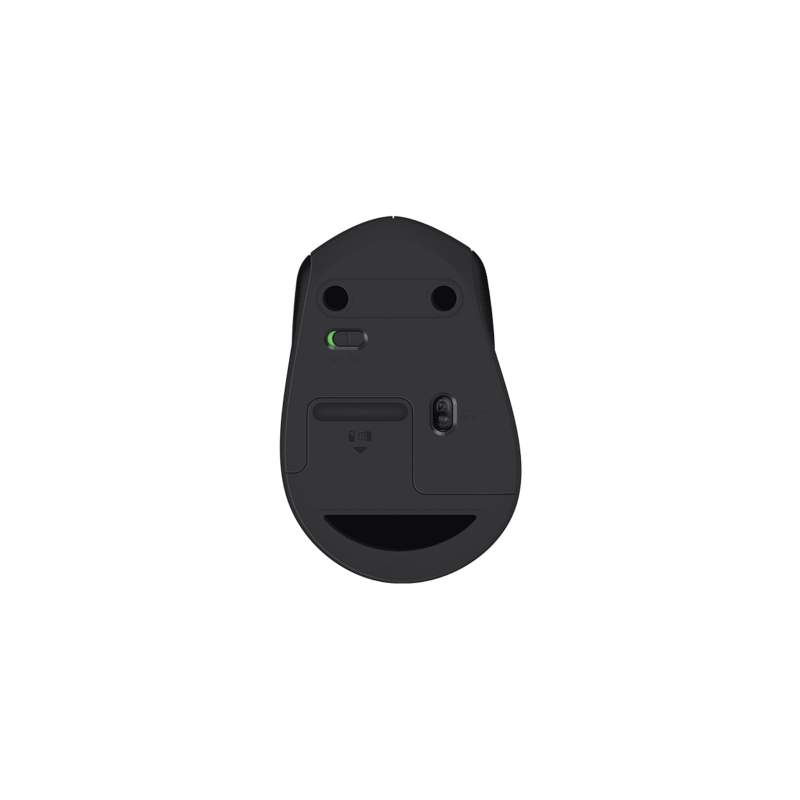 Miška brezžična Logitech M330 Silent plus črna