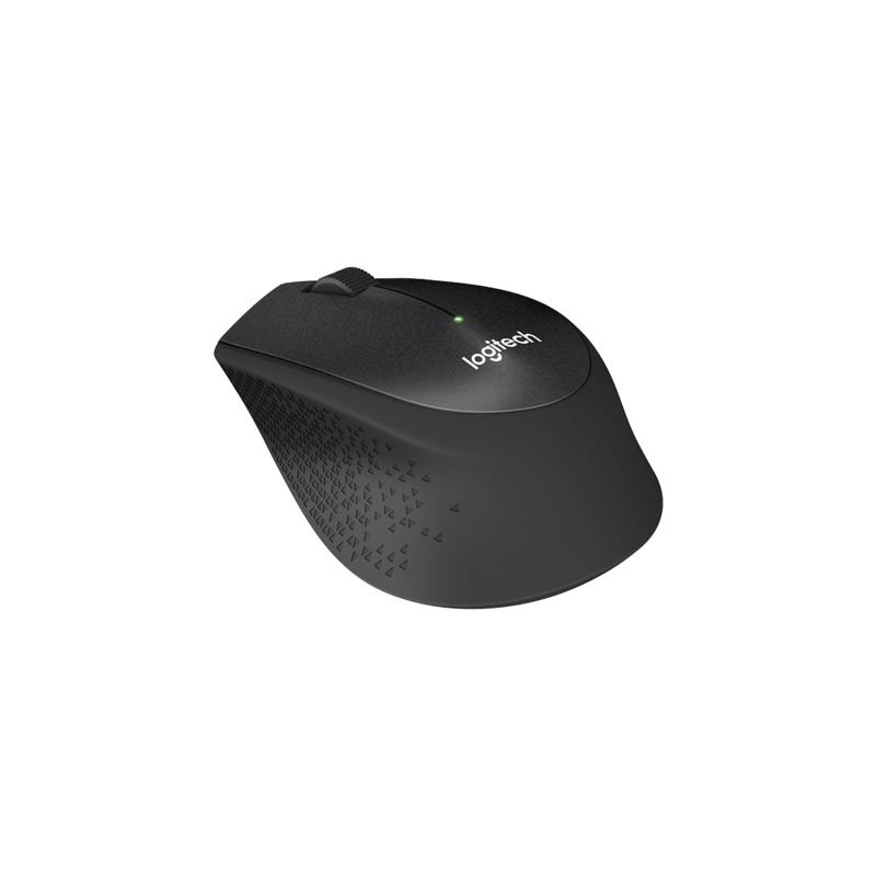 Miška brezžična Logitech M330 Silent plus črna