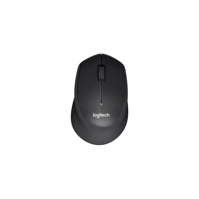 Miška brezžična Logitech M330 Silent plus črna