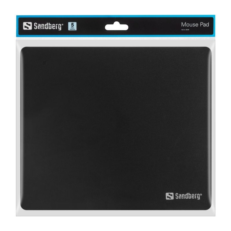 Podloga za miško Sandberg Mousepad, črna