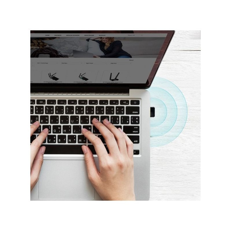 Brezžična mrežna kartica TP-LINK Archer T2U Nano, 600 Mbps, USB