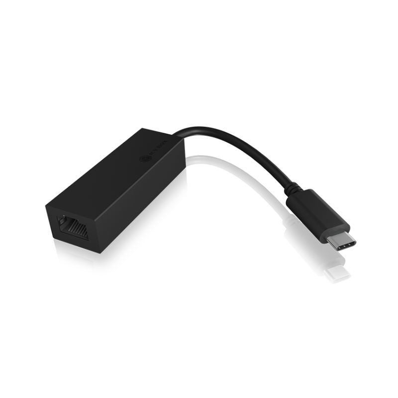 Adapter Icybox USB 3.0 iz USB-C na Gigabit Ethernet