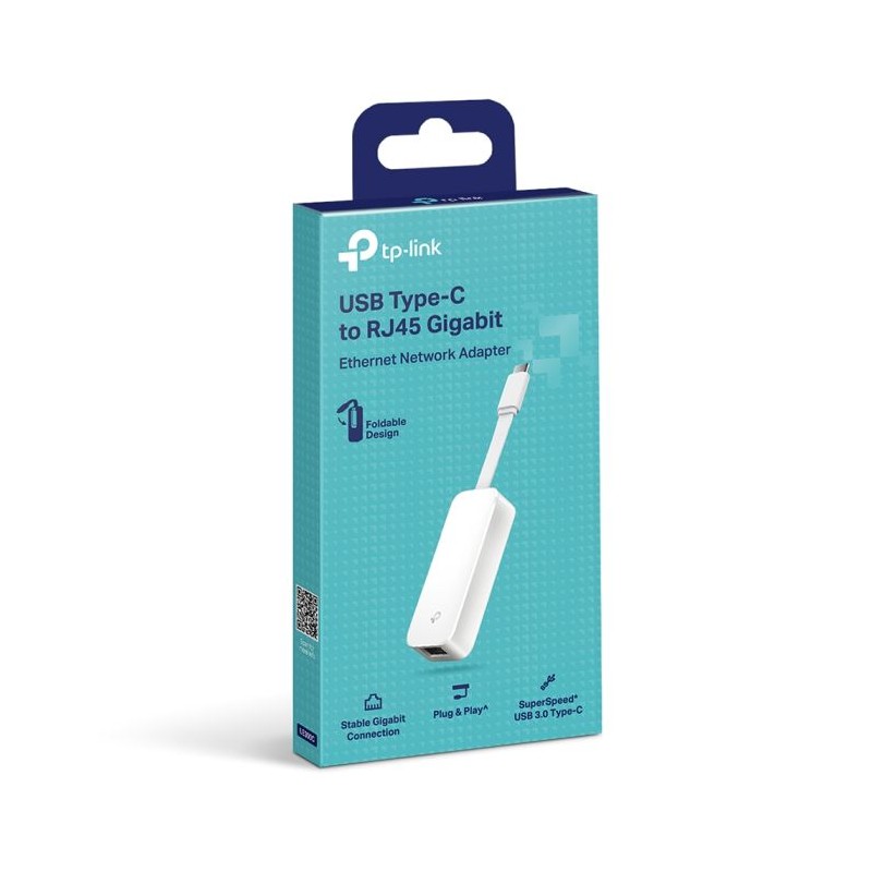 Adapter TP-LINK UE300C USB-C na RJ45 Gigabit Ethernet